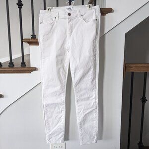 Paige Verdugo Ankle Jeans Optic White